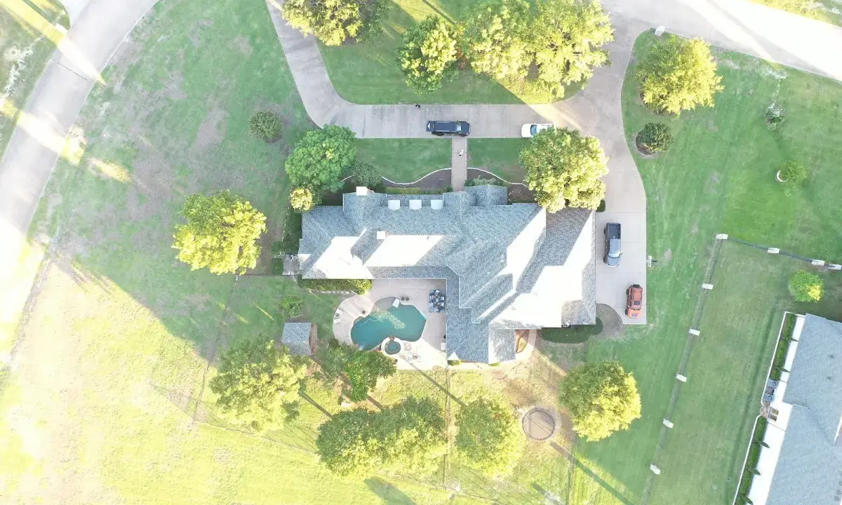 New shingle roof installation on a home in Laurel Hill